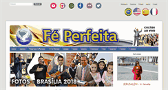 Desktop Screenshot of feperfeita.org.br