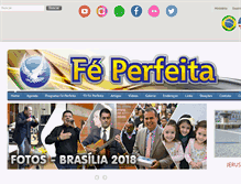 Tablet Screenshot of feperfeita.org.br